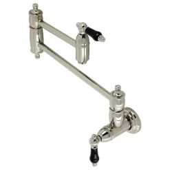 Kingston Brass KS3106PKL Duchess Wall Mount Pot Filler, Polished Nickel