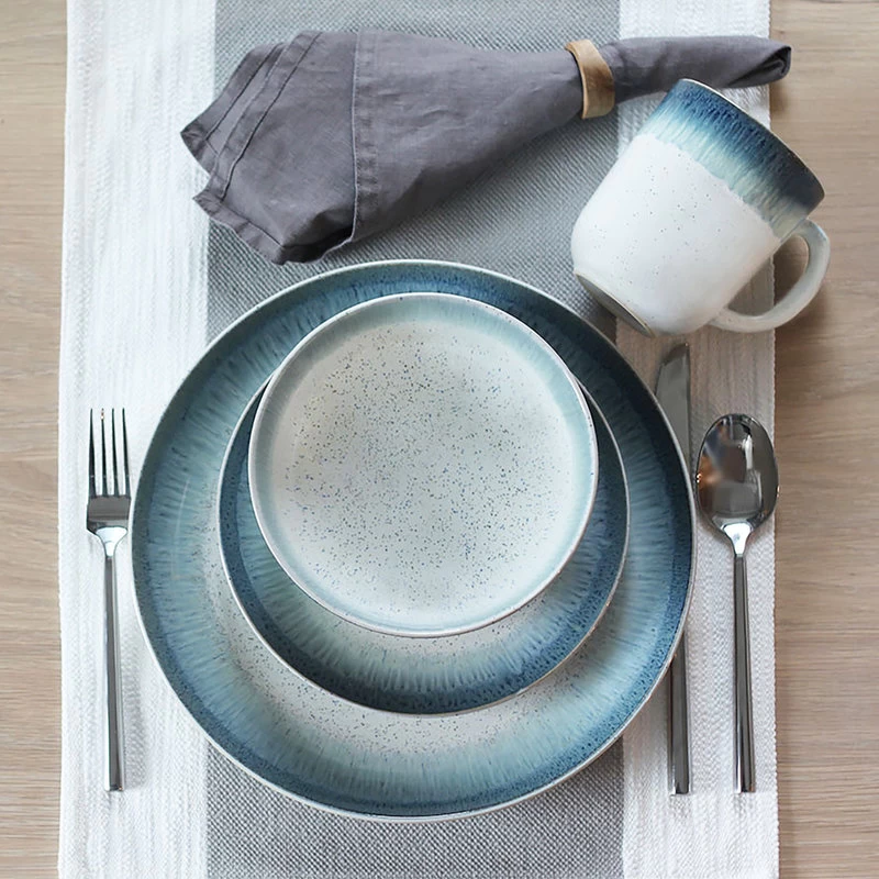 Primo Blue 16 Piece Dinnerware Set - Image 2