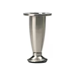 Richelieu 4" Sleek Tapered Leg In A Nickel Finish