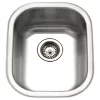 Houzer CS-1407-1 Club Series Undermount Medium Bowl Bar/Prep Sink