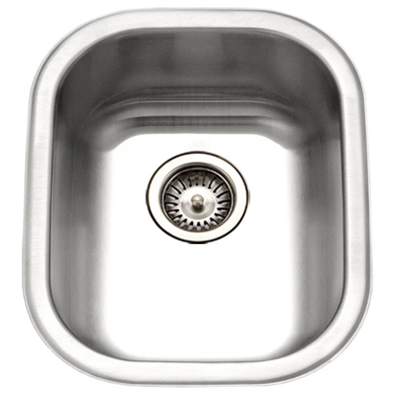 Houzer CS-1407-1 Club Series Undermount Medium Bowl Bar/Prep Sink