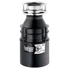 InSinkErator Black Garbage Disposal Without Power Cord, BADGER5XP