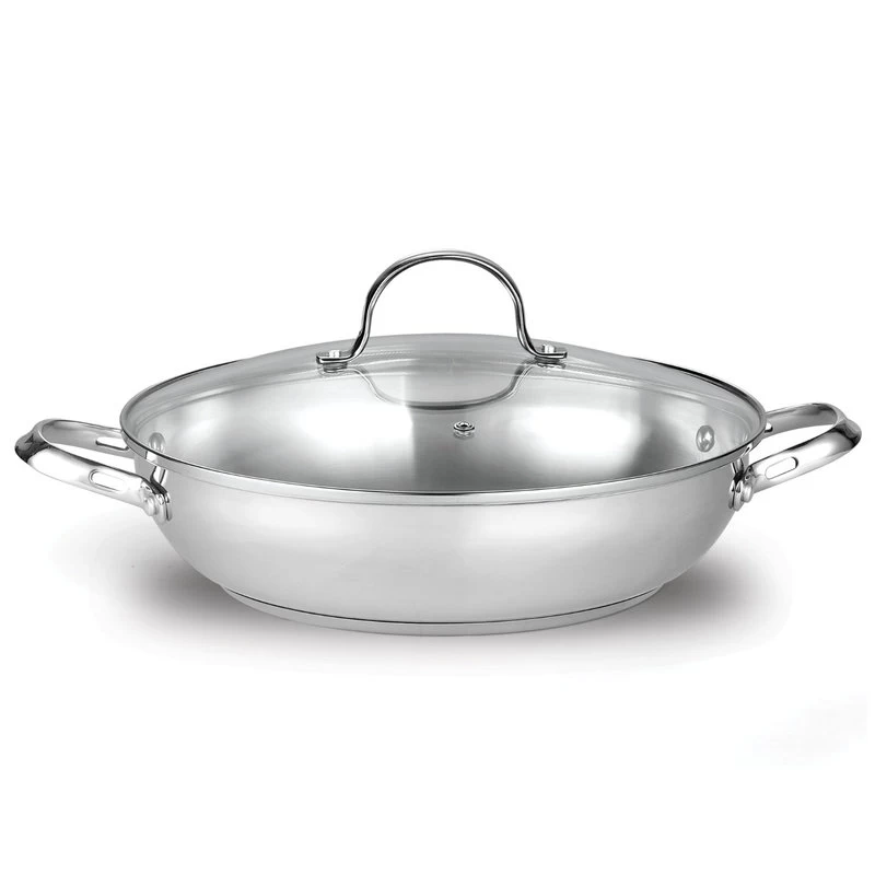 Cooks Standard 02502 Classic Everyday Chef Stir Fry Pan, 12"/30 Cm, Silver - Image 5