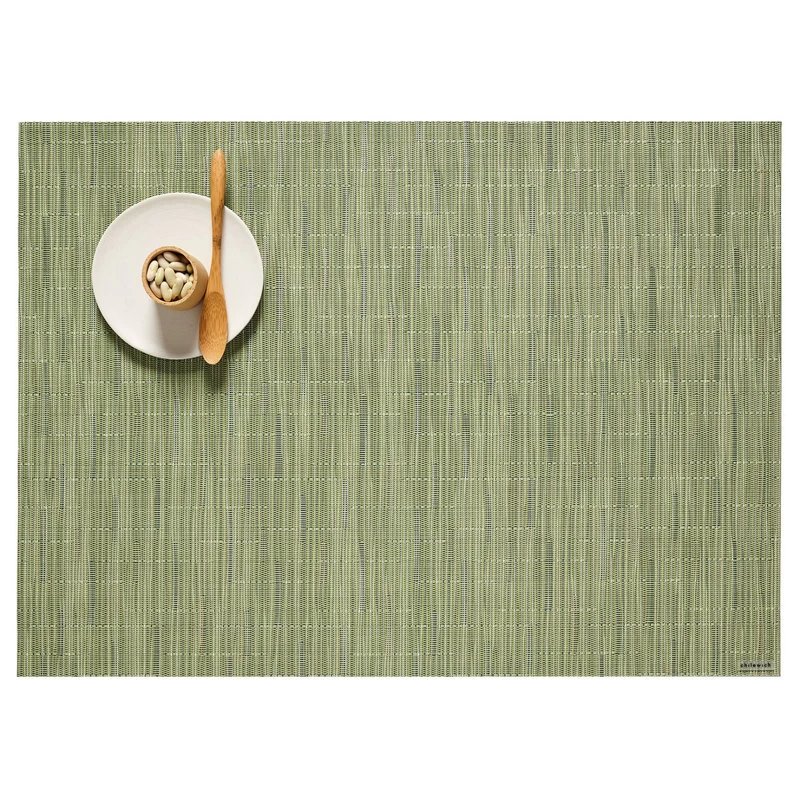 Bamboo Tablemat 14x19 SPRING GREEN