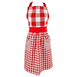 Red/White Gingham Apron