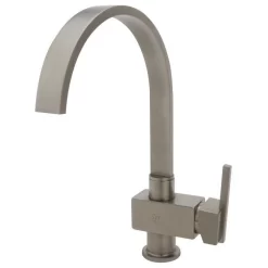 Single Handle Kitchen Faucet, Brushed Nickel