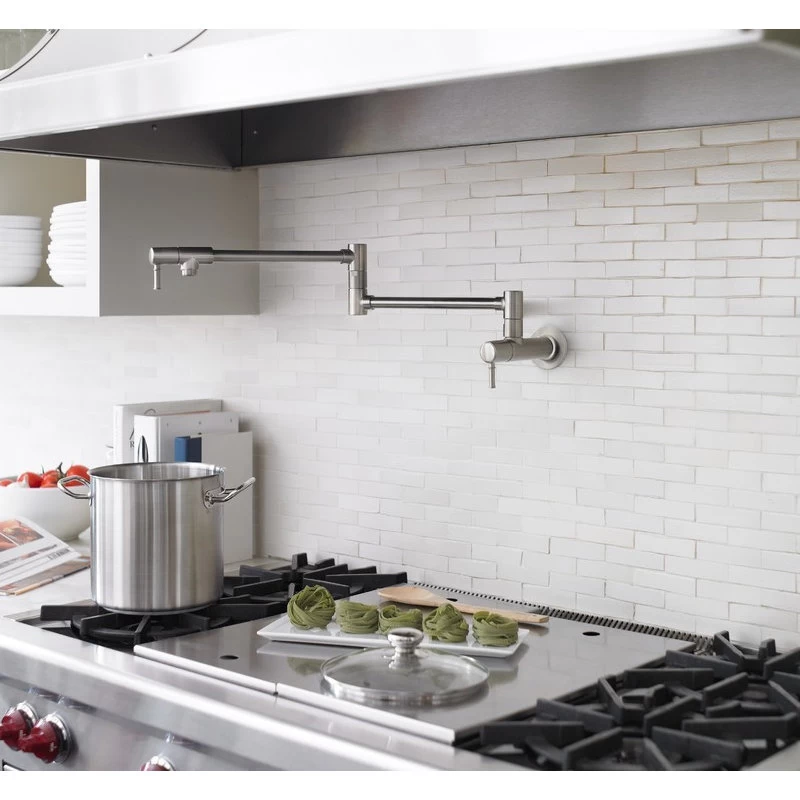 Hansgrohe Talis C Pot Filler, Wall-Mounted Chrome - Image 2