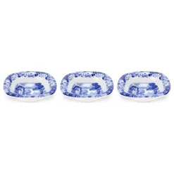 Spode Blue Italian Dip Dishes - Set Of 3