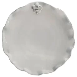 Fleur-de-Lis Dinner Plates, Set Of 4
