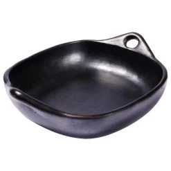 Ancient Cookware, Clay Square Roasting Chamba Pan, 8x11x2.25