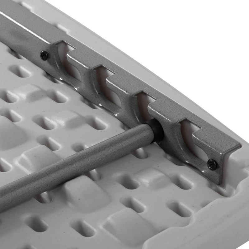 Commercialine 20 X 30 Height Adjustable Personal Folding Table, Speckled Grey - Image 6