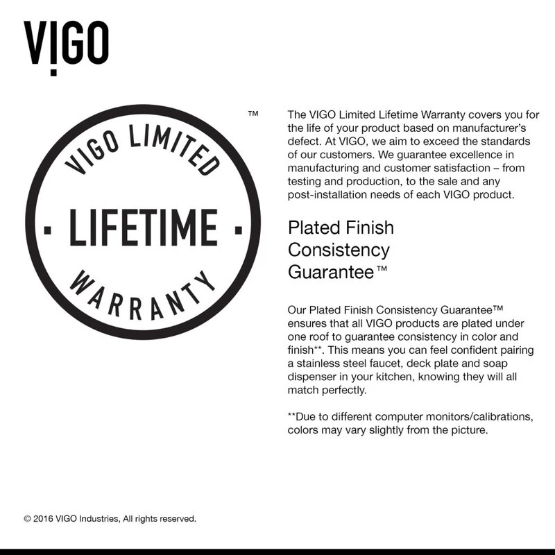 VIGO Edison Pull-Down Kitchen Faucet With Deck Plate, Stainless Steel/Matte Blac - Image 9