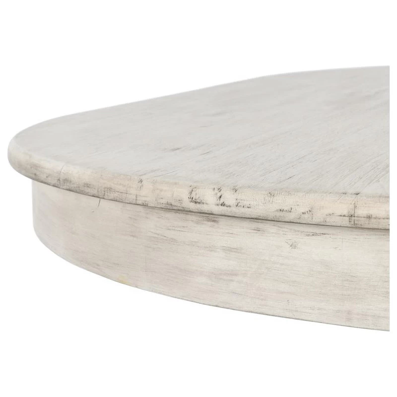 Gerald 63 Oval Dining Table Sun-Bleached Ivory - Image 2