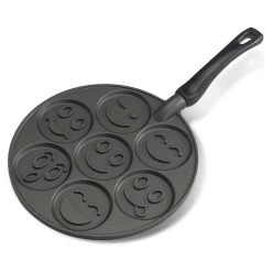 Nordic Ware Cast Aluminum Smiley Face Pancake Pan