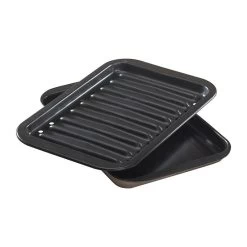 Nordic Ware Classic Nonstick 9 X 13 Inch Broiler Pan Set
