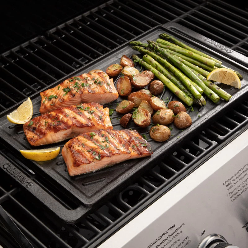 Cuisinart Reversible Cast Iron Grill/Griddle Plate - Image 5