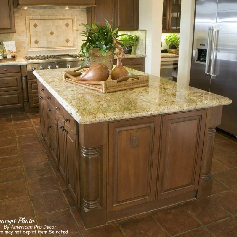 Traditional Full Round Kitchen Island Leg 35-1/4"H, Red Oak, 5" Wx5" Dx35-1/ - Image 4