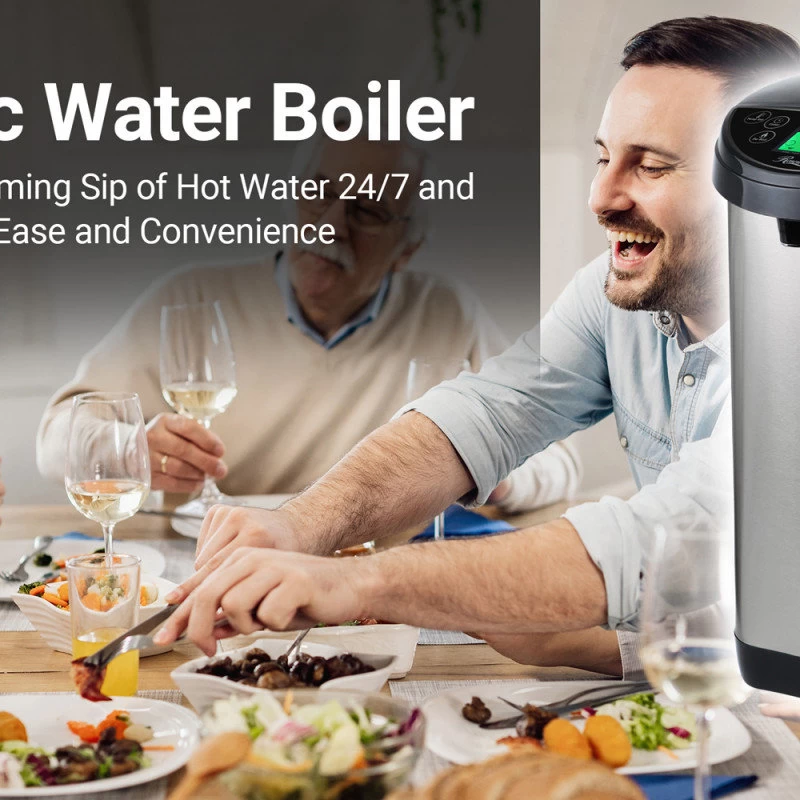 Everglade Home 5L Backlight Hot Water Boiler Pot With 5 Keep-Warm Temperatures - Image 9