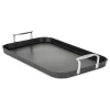 Viking Hard Anodized Nonstick Double Burner Griddle, 18"x11"x1"