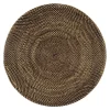 Round Nito Placemat Set Of 2, Brown
