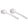 Vida Lettuce Salad Servers White