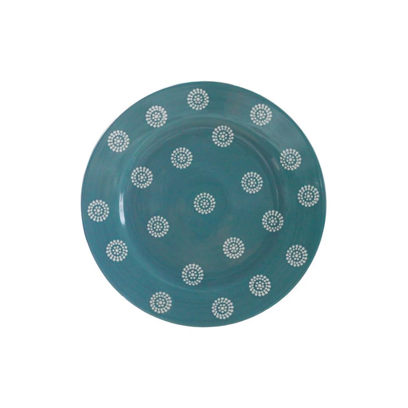 Vonda Turquoise 16 Piece Dinnerware Set - Image 3