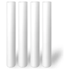 20" X 2.5" Sediment Water Filter ( 4 ) 5 Micron Whole House Cartridges