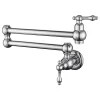 Pot Filler Faucet Wall Mount, Chrome