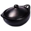 Ancient Cookware Oval Chamba Clay Casserole, 8.3x10.8x6.5