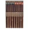 Heim Concept 8 Pair Organic Natural Hardwood Japanese Reusable Wood Chopsticks