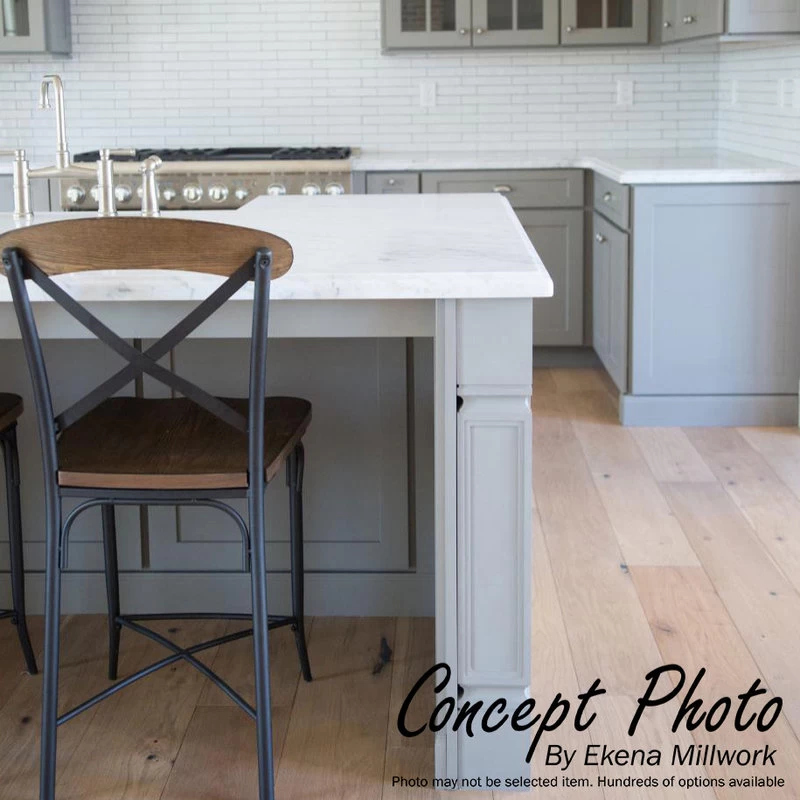 Traditional Cabinet Column, Rubberwood, 5"W X 5"D X 35 1/2"H - Image 6