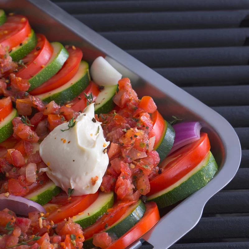 Broil King Stainless Steel Roasting And Drip Pan For The 62602 Rib Rack - Image 7