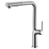 STYLISH Kitchen Sink Faucet Single Handle Pull Down Dual Mode Stainless Steel