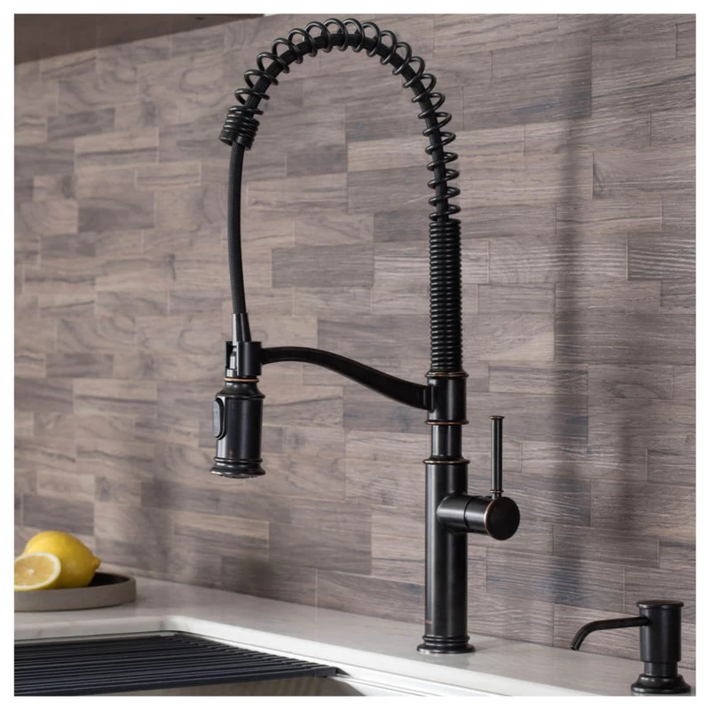 Kraus KPF-1683 Sellette 1.8 GPM 1 Hole Pre-Rinse Pull Down - Oil Rubbed Bronze - Image 2