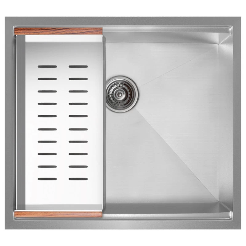 Rivage 22 X 19 Single Basin Undermount Kitchen Workstation Sink - Image 7