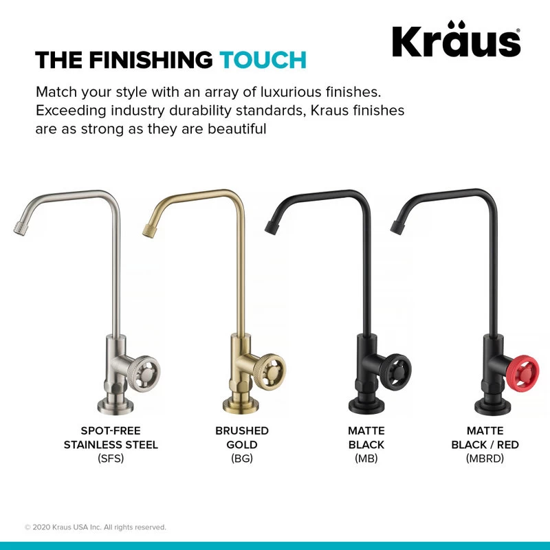 Urbix Drinking Water Dispenser Beverage Kitchen Faucet, Matte Black - Image 8