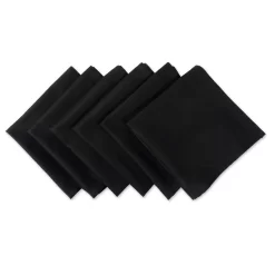 Black Napkin Set/6