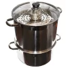 Uzbek 5 Level 20 Qt 18/10 Stainless Steel Steamer Warmer Cooker Mantovarka Manti