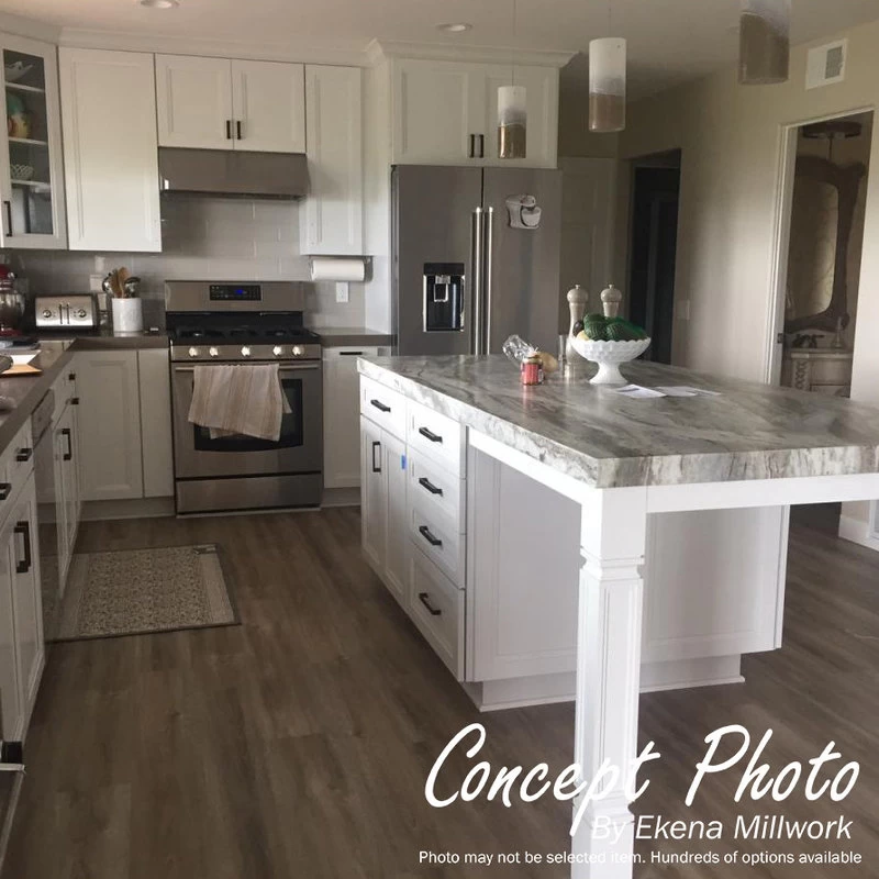 Traditional Cabinet Column, Rubberwood, 5"W X 5"D X 35 1/2"H - Image 9