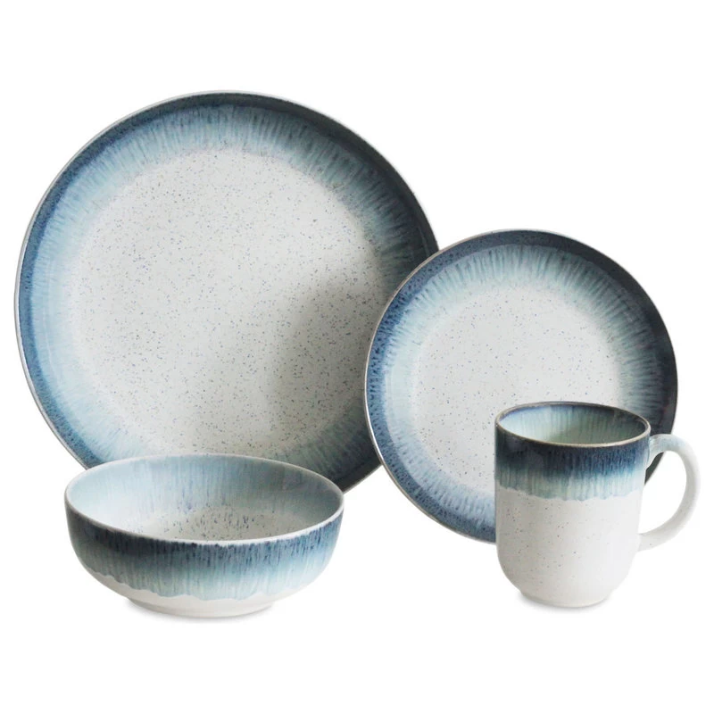 Primo Blue 16 Piece Dinnerware Set