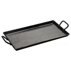 Lodge Pre-Seasoned Carbon Steel 18 X 10 Inch Rectangular Griddle