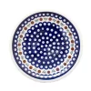 Polish Pottery Dinner Plate, Pattern Number: 41
