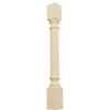Traditional Cabinet Column, Maple, 3 3/4"W X 3 3/4"D X 35 1/2"H