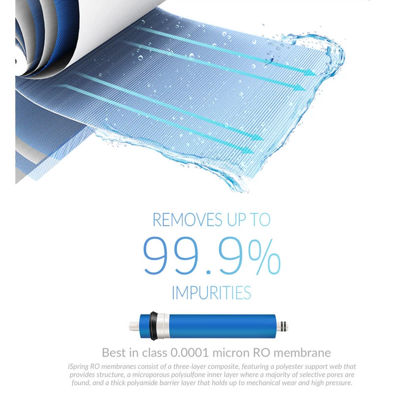 ISpring RO Water Filter System With Booster Pump And Alkaline Filter - Image 5