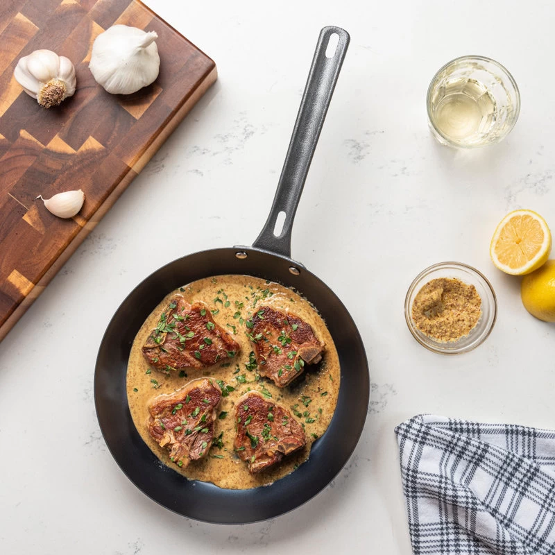 Blue Steel 10" Fry Pan - Image 6