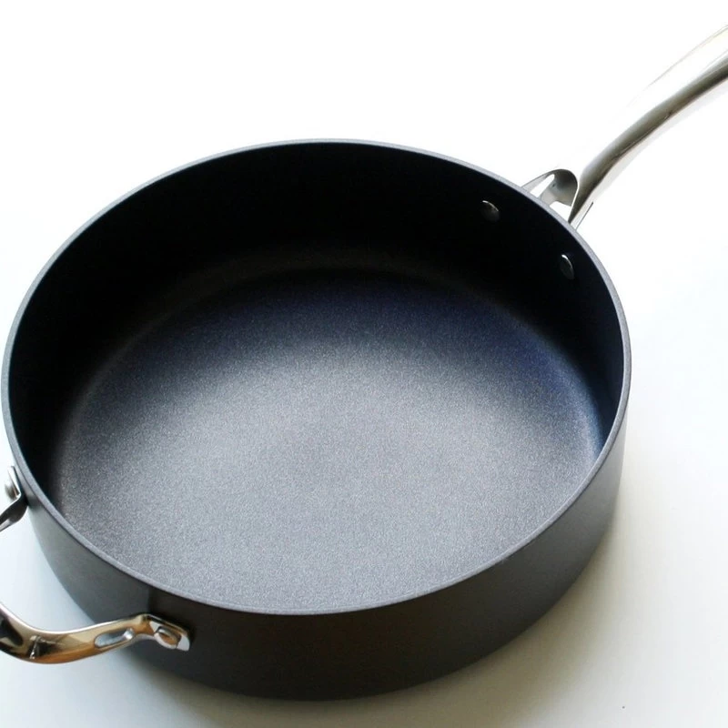 Cooks Standard 5Qt Hard Anodize Premium Grade Nonstick Saute Pan With Cover, 11" - Image 4