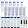 Reverse Osmosis Replacement Filter Set Gac Carbon Block, 21-Piece Set