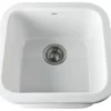 Rohl 5927 Allia 18" Fireclay Single Bowl Bar/Food Prep Kitchen - White
