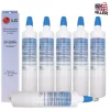 Genuine OEM LG LT600P Premium Replacement Fridge Water Filter, Set Of 6