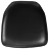 Hard Black Vinyl Chiavari Chair Cushion